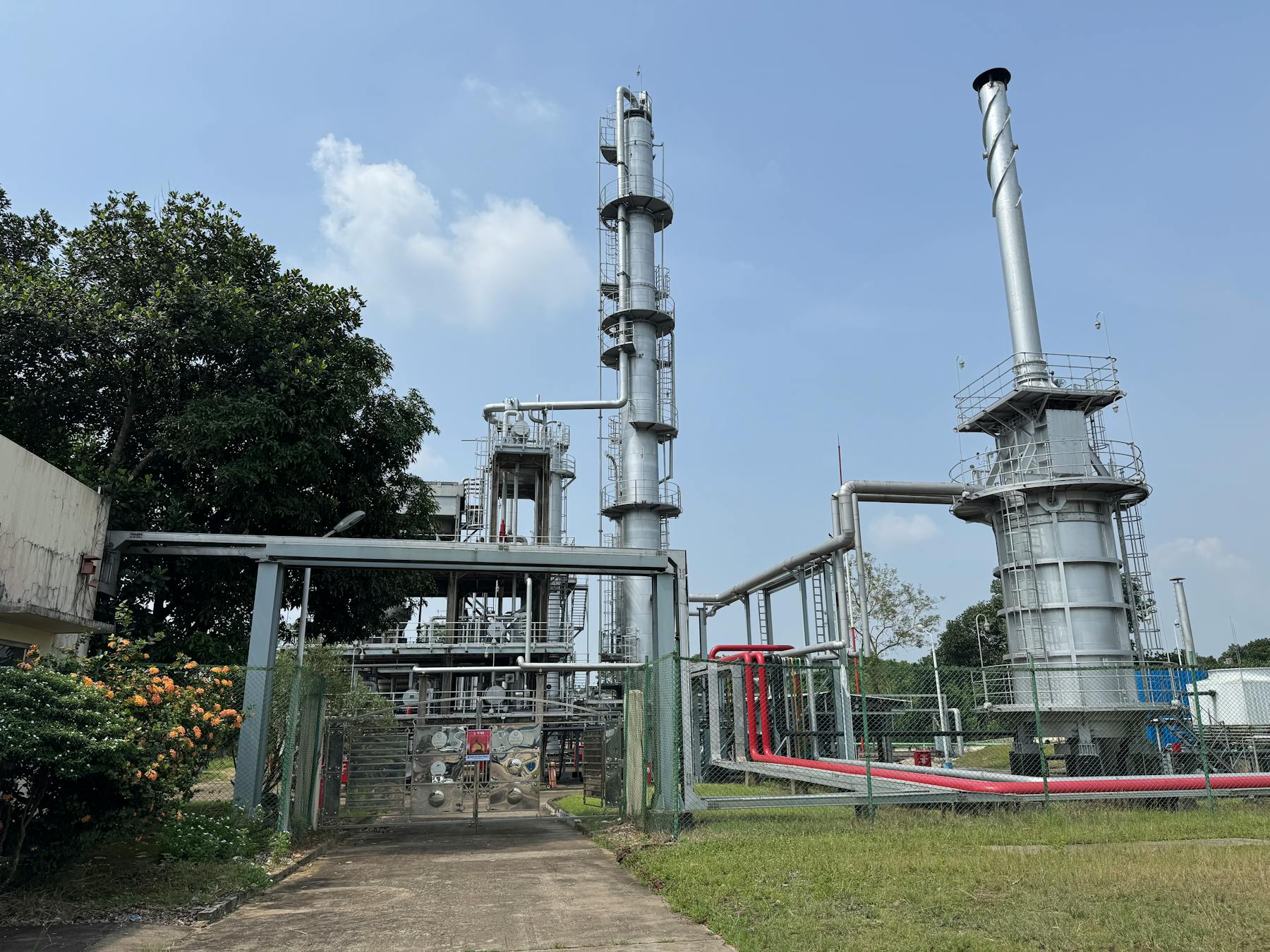 Estrutura de logística industrial